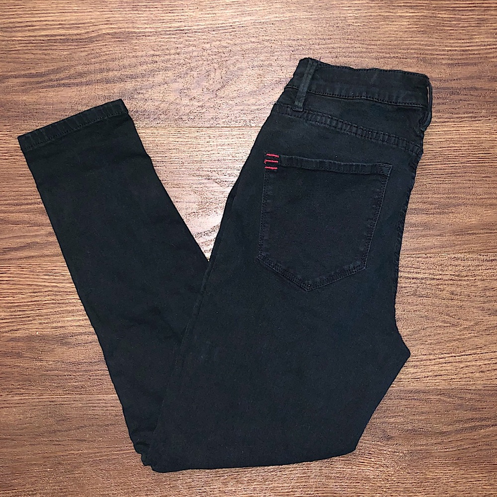 Black BDG high wasted fitted jeans